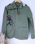Veste militaire like kaki
