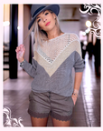 Pull vintage doré