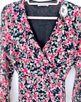 Robe flowers dorés