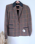 Veste chic pied-de-poule