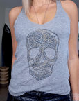 Débardeur skull en cachemire