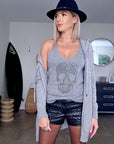 Gilet rock en laine & cachemire