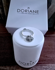Bague argent Pastille et étoile