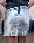 Jupe argentée
