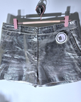 Short star en cuir