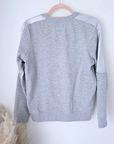 Sweat gris argenté
