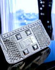 Pochette star cloutée