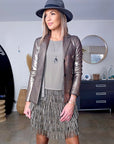 Veste rock-chic