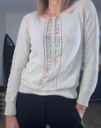 Pull ajouré