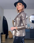 Veste rock-chic