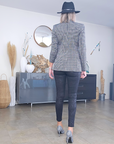 Veste chic en tweed