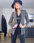 Veste chic en tweed