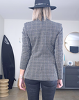 Veste chic en tweed