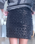 🔥Jupe portefeuille à sequins