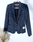 Veste bleue léo