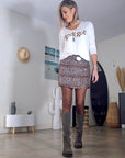 Jupe à sequins