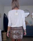 Jupe à sequins