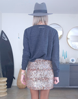 Jupe à sequins