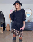 Robe sweat léo