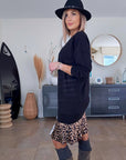 Robe sweat léo