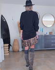 Robe sweat léo