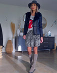 Manteau fausse fourrure