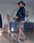 Manteau fausse fourrure