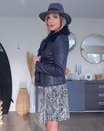 Manteau fausse fourrure