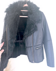 Manteau fausse fourrure