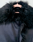 Manteau fausse fourrure