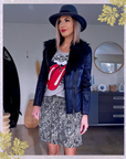 Manteau fausse fourrure