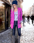 Veste velours côtelé à tags