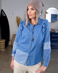 Chemise fine en denim