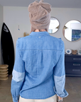 Chemise fine en denim