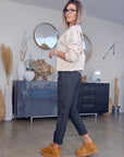 Sweat maille rock&love beige clair