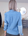 Chemise fine en denim