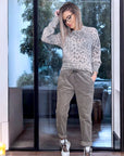 Pantalon jogg velours