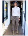 Pull chic col cheminé