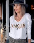Pull Amour léo