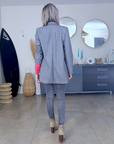 Veste tags en chevron