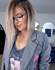 Veste tags en chevron