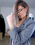 Veste tags en chevron