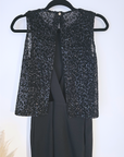 Combinaison noire dos ouvert Made in France - 𝐌𝐚𝐫𝐢𝐧𝐚𝟒𝟒𝐟𝐚𝐦𝐢𝐥𝐲
