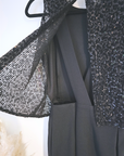 Combinaison noire dos ouvert Made in France - 𝐌𝐚𝐫𝐢𝐧𝐚𝟒𝟒𝐟𝐚𝐦𝐢𝐥𝐲