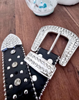 Ceinture noire avec croix - ๐๐๐ซ๐ข๐ง๐๐๐๐๐๐ฆ๐ข๐ฅ๐ฒ