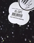Jupe-short velours et sequins noirs. - 𝐌𝐚𝐫𝐢𝐧𝐚𝟒𝟒𝐟𝐚𝐦𝐢𝐥𝐲