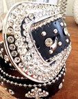 Ceinture noire avec croix - ๐๐๐ซ๐ข๐ง๐๐๐๐๐๐ฆ๐ข๐ฅ๐ฒ