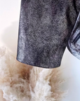 Perfecto cuir noir argenté - 𝐌𝐚𝐫𝐢𝐧𝐚𝟒𝟒𝐟𝐚𝐦𝐢𝐥𝐲
