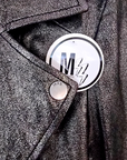Perfecto cuir noir argenté - 𝐌𝐚𝐫𝐢𝐧𝐚𝟒𝟒𝐟𝐚𝐦𝐢𝐥𝐲