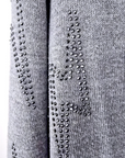 Cardigan gris éclair strass - 𝐌𝐚𝐫𝐢𝐧𝐚𝟒𝟒𝐟𝐚𝐦𝐢𝐥𝐲